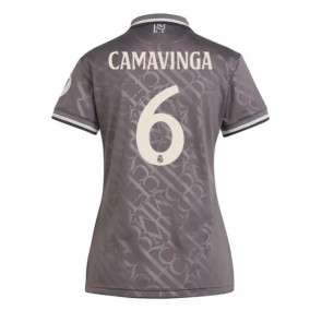 Real Madrid Eduardo Camavinga #6 Tredjetröja Dam 2024-25 Kortärmad